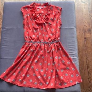 Flower Print Dress